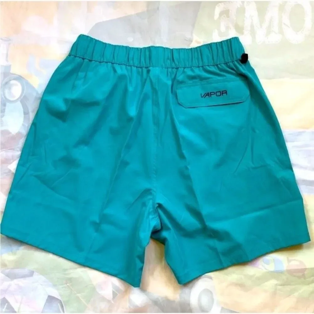 Body Glove Board Shorts Swim Trunks Men Size L /34 Sea Foam Blue Sky NWOT